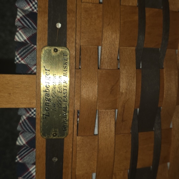 Longenberger 1993 Original Easter Basket - Picture 7 of 7